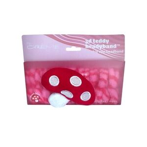 The Creme Shop 3D Teddy Spa Headband - Mushroom